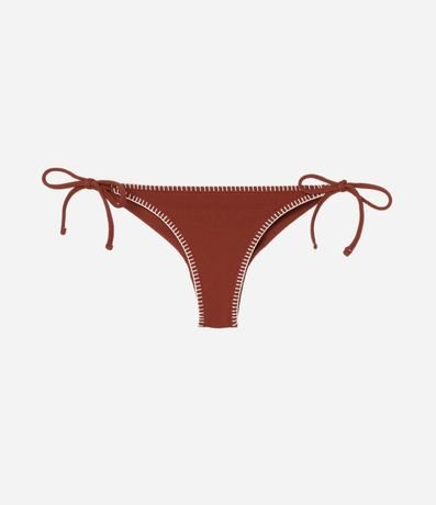 Bikini Bombacha Lazo en Microfibra con Pespunte y Efecto Levanta Pompis 5