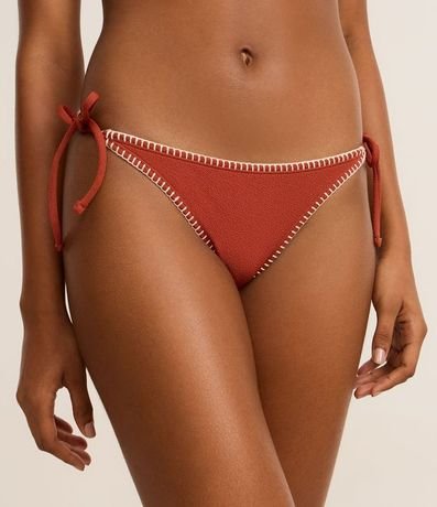 Bikini Bombacha Lazo en Microfibra con Pespunte y Efecto Levanta Pompis 2