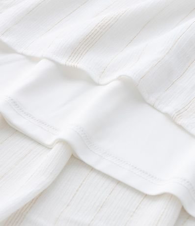 Vestido Midi en Viscosa con Hilo Metalizado y Asa de Moña Curve & Plus Size 9