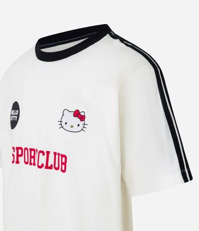 Remera Boxy en Algodón Hello Kitty Sport Club 7