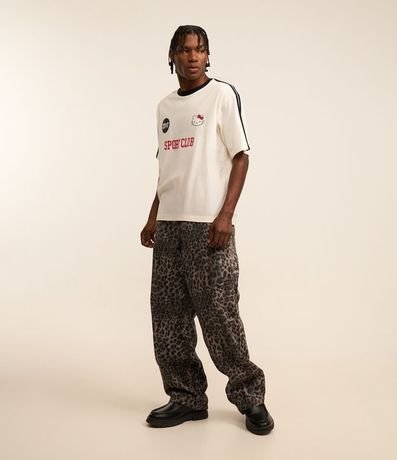 Remera Boxy en Algodón Hello Kitty Sport Club 2