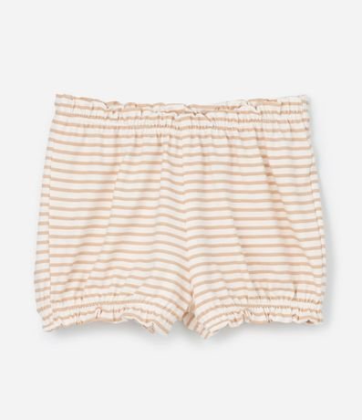 Conjunto Infantil en Malla con Moña y Estampa de Flores - Talle 0 a 18 meses 6