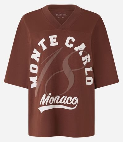 Remera en Algodón con Estampa Monte Carlo 5