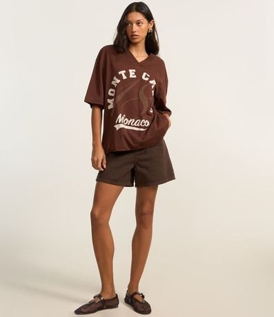 Remera en Algodón con Estampa Monte Carlo 2