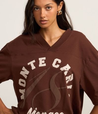 Remera en Algodón con Estampa Monte Carlo 3