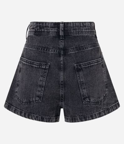 Short Pollera Jeans con Efecto Marmoleado 7