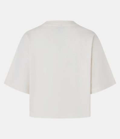 Remera Boxy en Algodón con Estampa Tropical 5