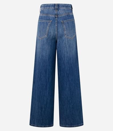 Pantalón Wide Leg en Jeans con Cintura Sastre 6