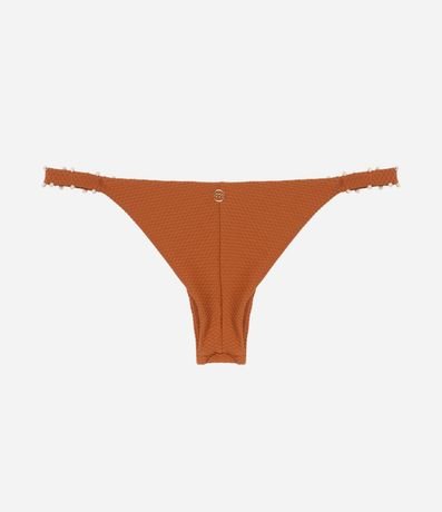 Bikini Bombacha Colaless en Microfibra Texturizada con Aplicación de Adornos 6