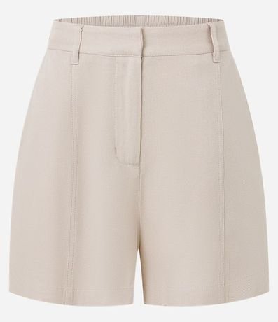 Short Corto Alfaiatado en Viscosa Twill 5
