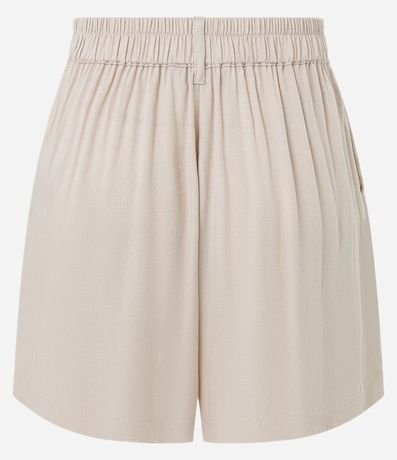 Short Corto Alfaiatado en Viscosa Twill 7