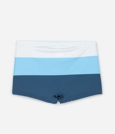 Sunga Infantil con Estampa Bloques de Color - Talle 5 a 14 años 2