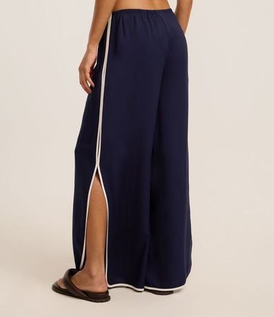 Salida de Playa Pantalón en Viscolino con Bies Contrastante 4