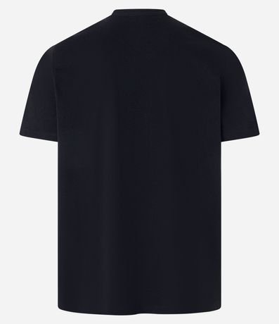 Remera Comfort en Algodón con Estampa de Carro  e Lettering 5