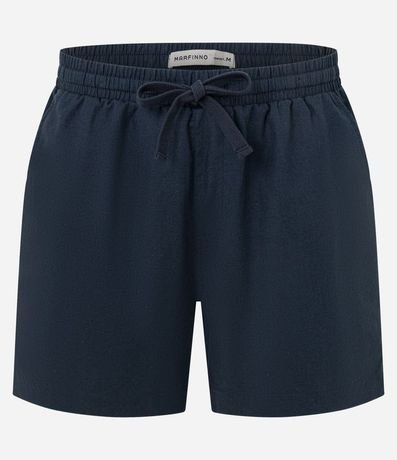 Bermuda en Algodón con Cintura Elástica y Bolsillos 7