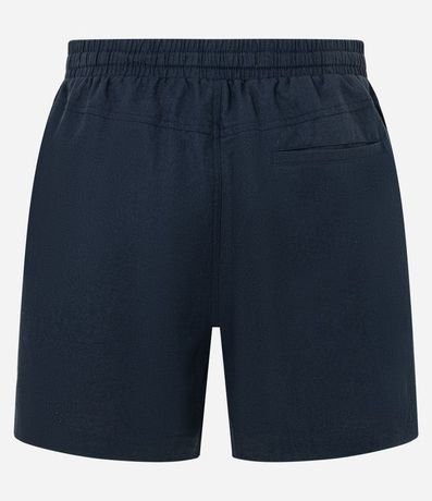 Bermuda en Algodón con Cintura Elástica y Bolsillos 8