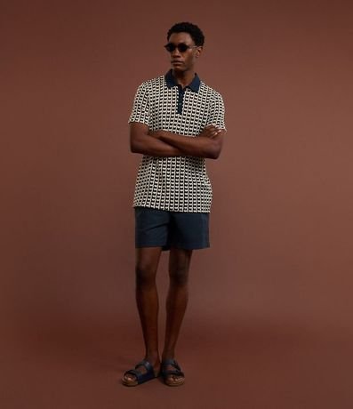 Bermuda en Algodón con Cintura Elástica y Bolsillos 5