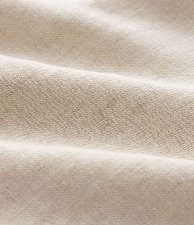 Camisa Ancha en Lino con Cuello Padre 9