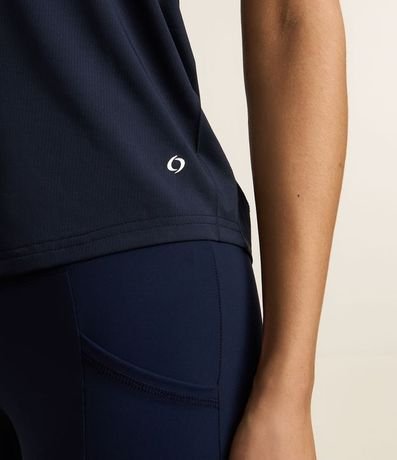 Musculosa Nadador Deportiva en Microfibra con Textura 3