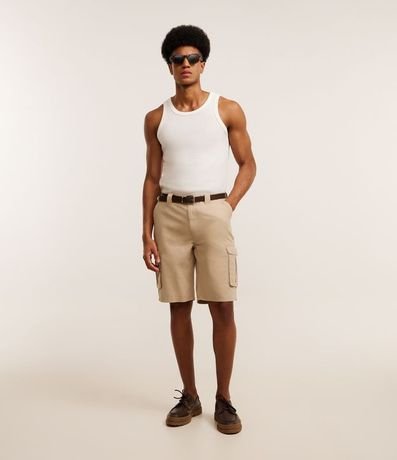 Musculosa Regular en Flamê con Textura 2