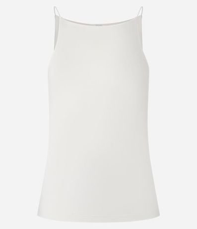 Blusa sin Manga con Escote Halter y Alça Elástico 6
