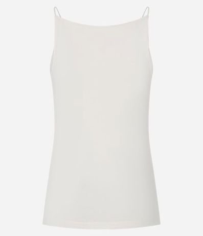 Blusa sin Manga con Escote Halter y Alça Elástico 7