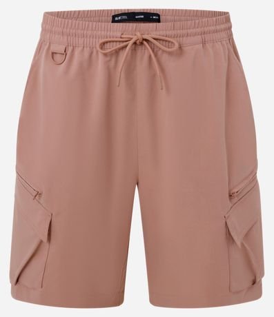 Bermuda Baggy con Bolsillo Cargo con Cremallera 5