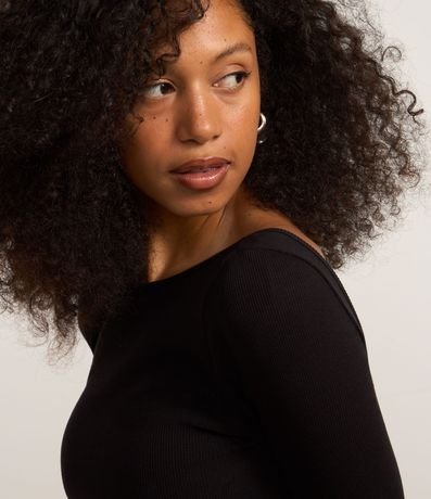 Vestido New Midi en Rib con Manga Larga 4