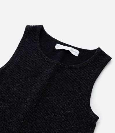 Musculosa Infantil Seamless con Brillos y Acanalada - Talle 5 a 14 años 4