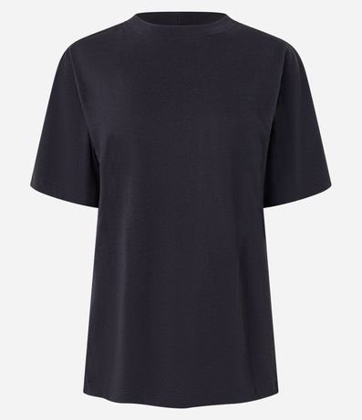 Remera en Algodón con Cuello Redondo 5