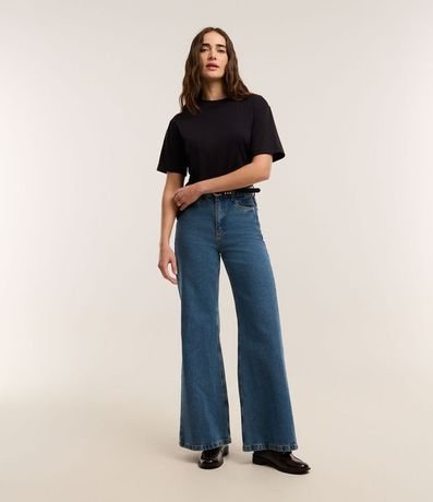 Remera en Algodón con Cuello Redondo 2