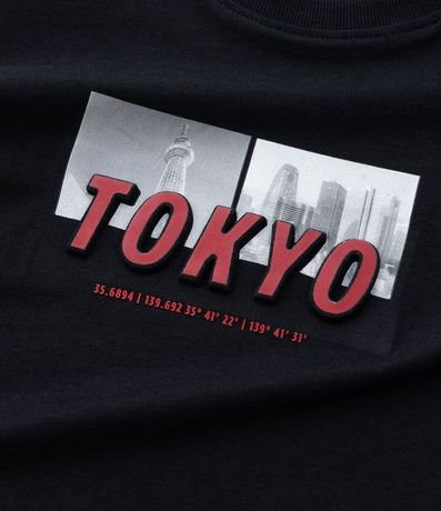 Remera Infantil con Estampa Relieve Tokyo - Talle 5 a 14 años 7