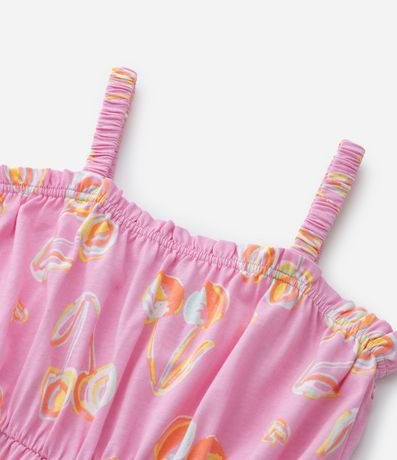 Vestido Infantil con Estampa de Certezas - Talle 5 a 14 años 6