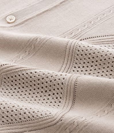 Camisa  em Viscosa con Texturizado Argyle 11