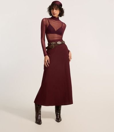 Blusa en Tule Segunda Piel con Transparencia 2