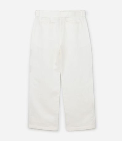 Pantalón Wide Leg en Liocel con Cinturón Sastre 2