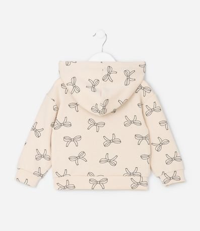 Campera Infantil em  Algodón con Estampa de Lazos - Talle 1 a 6 años 2