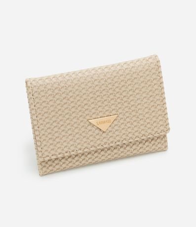 Billetera Sobre Pequeña con Efecto Tressê Boho Romántico