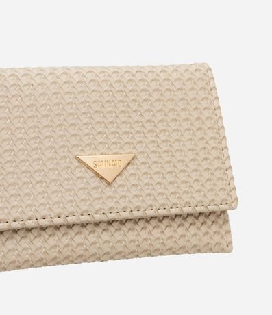 Billetera Sobre Pequeña con Efecto Tressê Boho Romántico 4