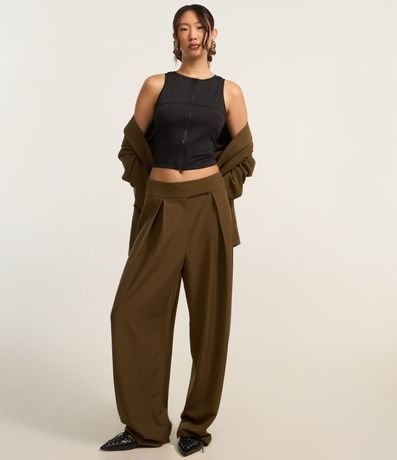 Blusa en Microfibra Sin Manga y con Cremallera Delantero 2