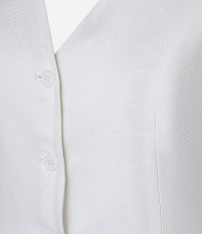 Chaleco en Sastrería con Espalda Abiertas 8