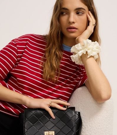 Remera Rayada en Malhão con Cuello Contrastante 6