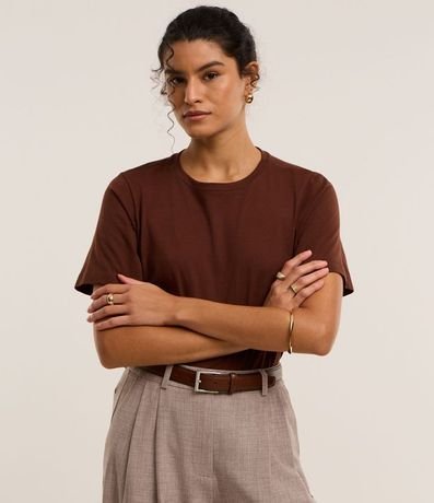Remera T-Shirt en Algodón Básica