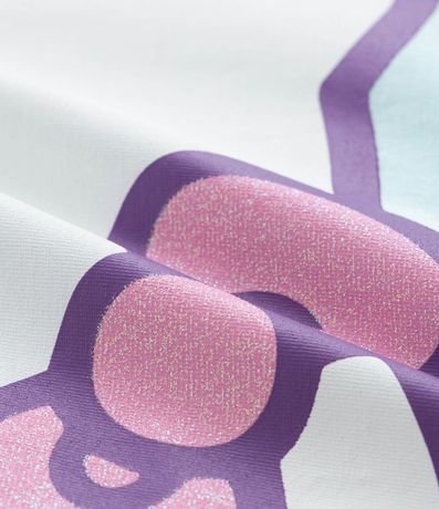 Camisón Infantil con Volado Estampa de Hello Kitty - Tam  4 a 14 años 3