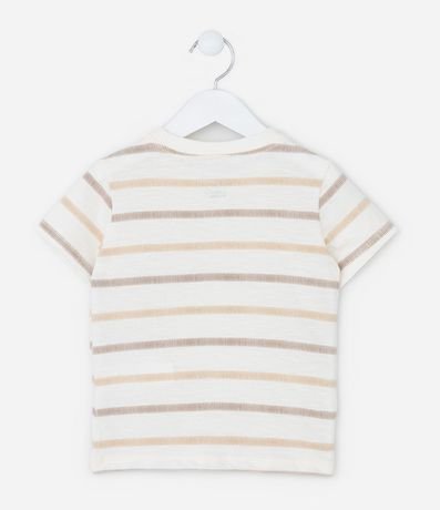 Remera Infantil con Estampa Rayada - Talle 1 a 6 años 2