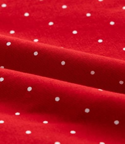 Vestido Body Infantil con Estampa de Lunares y Bordado de Cereza con Caritas - Talle 0 a 18 meses 3