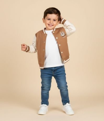 Pantalón Infantil en Jeans con Bolsillos Laterales - Talle 1 a 6 años