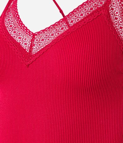Blusa de Pijama Seamless con Encaje 2