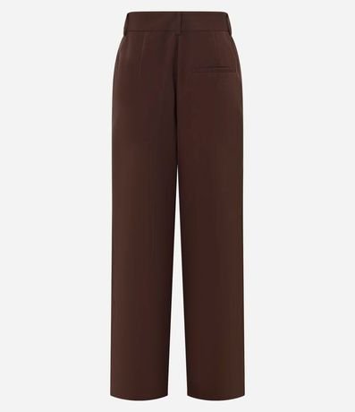 Pantalón Pantalona con Corte Sastre y Pliegues 7