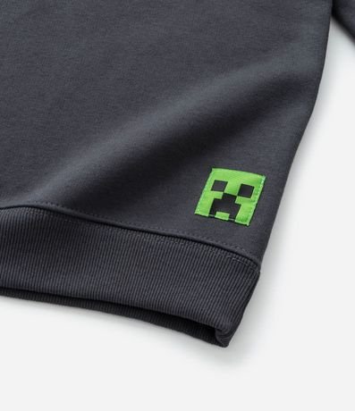 Saco Infantil en Algodón con Estampa Minecraft - Talle 5 a 14 años 6